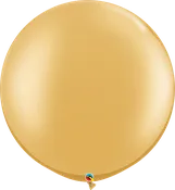 30" Metallic  Gold  Qualatex /2ct