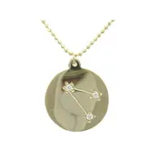 Aries Zodiac Sign Necklace
