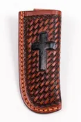 BASKETWEAVE AND CROSS SHEATH