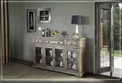BONANZA 4 GLASS DOOR CONSOLE