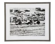 99 Race Car Archival Photo, Framed
