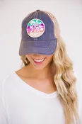 METALLIC TAKE IT EASY PATCH HAT