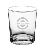 13 oz Custom Engraved Straight Up Rocks Glass