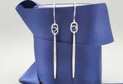 Blues Earrings — The Jeweler's Workbench
