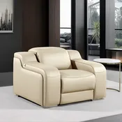 1116 Leather Chair Recliner By Gu Furniture