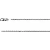 14 Karat Gold 1.75mm Diamond-Cut Cable Chain