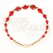 Adult StarBall Ruby Bracelet