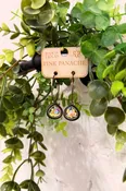 Arabella Earrings Bronze by Pink Panache