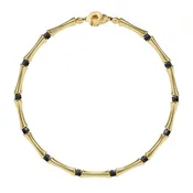 Bamboo Stone Gold Choker