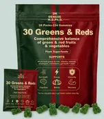 30 GREENS AND REDS GUMMIES