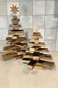 Bourbon Barrel Christmas Trees - Two sizes available