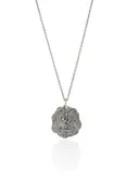Baptismal Pendant - Purity, Patron of All, Sterling Silver