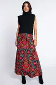 Anita Skirt in Grand Tapestry Damask