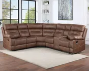 Rudger Sectional Rust
