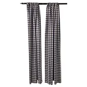 Checkered Backdrop Drape 58 by 96-Inch, Pack-2