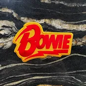 David Bowie Lightning Bolt Patch