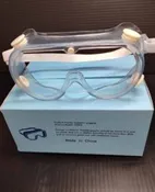 CASE OF 90 SAFETY GOOGLES – NON FOG – ONLY $1/EA!!!