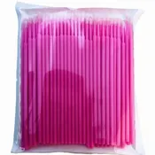 100PC MICRO APPLICATOR APPLICATOR BRUSH - PINK (12 PCS)