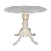 36″ Round Dual Dropleaf Table