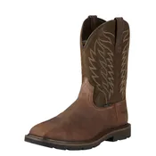 10021108 Groundbreaker Wide Square Toe Steel Toe Work Boot