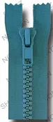 #10 Blue Molded Plastic Teeth Zipper