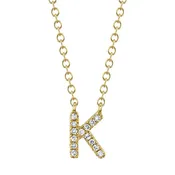 0.05CT 14K Y/G DIAMOND NECKLAC
