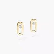 0.03ctw Yellow Gold Diamond Stud Earrings
