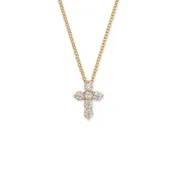 0.30 Carat Diamond Cross Pendant