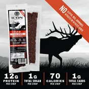 2 oz. Elk Steak Strip, Original