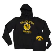 America Needs Farmers Hoodie-Black