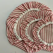 Bowl Cover Medium/Large - Red Ticking