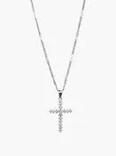 Cross Cubic Zirconia Necklace
