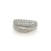 Picchiotti Pavé Diamond Ring | 1.06ct Diamonds | 18k White Gold