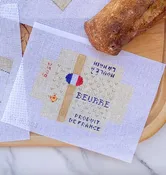 3D French Butter 18 mesh Needlepoint Canvas