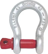 1-1/2″ Crosby G-209 Screw Pin Anchor Shackle – Galvanized