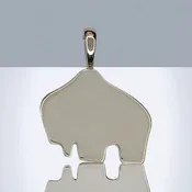 Golden Buffalo® Small Queen Pendant