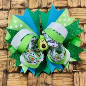 Avocado Layered Bow