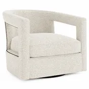 Alana Swivel Chair — No Nails — Select Leather
