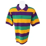 Adult MG Rugby Shirt (Horizontal Stripe, SS) # 101