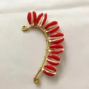 Cowrie Shell Ear Cuffs