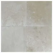 Amon Light Honed Filled Travertine Tiles 24×24