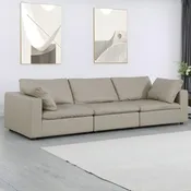 1100 Modular Sofa in Italian Leather By GU Furniture