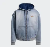 ADIDAS DENIM PADDED JACKET "INDIGO DENIM"