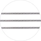ageha Art Chain Metal Black 0.7mm