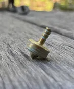 Spinning top 3/4 inch Brass