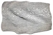 Beluga Tufted Design 55 Ivory Black