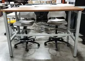 30 x 60 Standing Height Table, “Autumn Walnut”