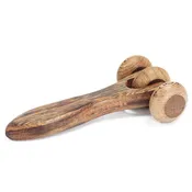 Ancient Wisdom Three Disc Wooden Massage Roller