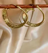18ky gold-Large Continuum hoop