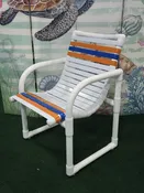 Strap Club Patio Chair